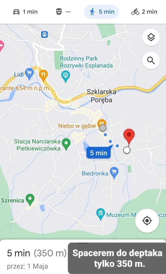 Apartament Centrum Шклярска Поремба Екстериор снимка